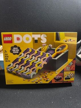 LEGO DOTS Big Box Craft Kit - Yellow, Purple, Pink, Black